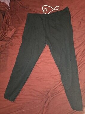 Black Drawstring Jogger Pants